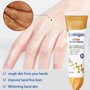 Collagen Anti-wrinkle Hand Cream Skin Soften Nourish Anti-drying Whitening Moisturizing Korean Skin Care Cracked Repair Products JONNY