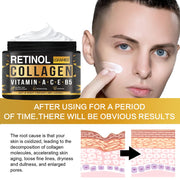 Men's Retinol Collagen Face Cream Skincare Moisturizing Brightening Hydrating Smooth Wrinkles Firming Facial Face Men Skin Care JONNY