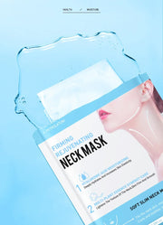 10pcs Hyaluronic Acid Neck Mask Collagen Firming Neck Masks Nourishing Brightening Beauty Moisturizing Necks Skin Care