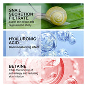 Snail Anti Aging Serum Cream Collagen Advanced Moisturizing Firming Tightening Fade Fine Lines Shrink Pores Smooth Skin Care