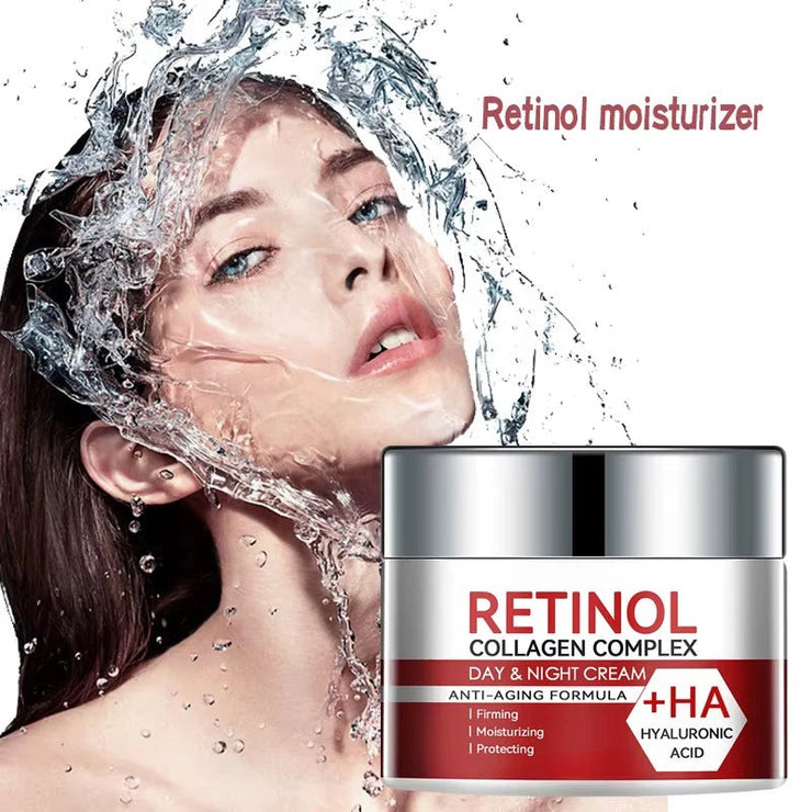 Retinol Collagen Facial Care Moisturizing Cream deeply nourishes  Suitable for dry and rough skin, Aging Face Cream Moisturizing JONNY