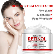 Retinol Lifting Firming Cream Collagen Smooth wrinkles Face Cream For Moisturizer Whitening Nourishing Brighten Skin Products JONNY