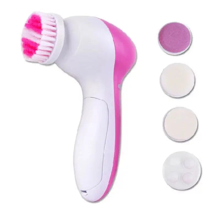 Electric Facial Cleaner 5 IN 1 Face Cleansing Brush Wash Machine Spa Skin Care Massager Blackhead Cleaning Facial Cleanser Tools JONNY