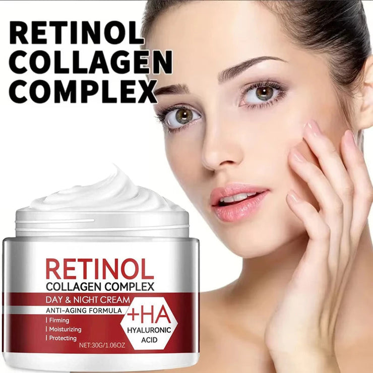 Retinol Collagen Facial Care Moisturizing Cream deeply nourishes  Suitable for dry and rough skin, Aging Face Cream Moisturizing JONNY