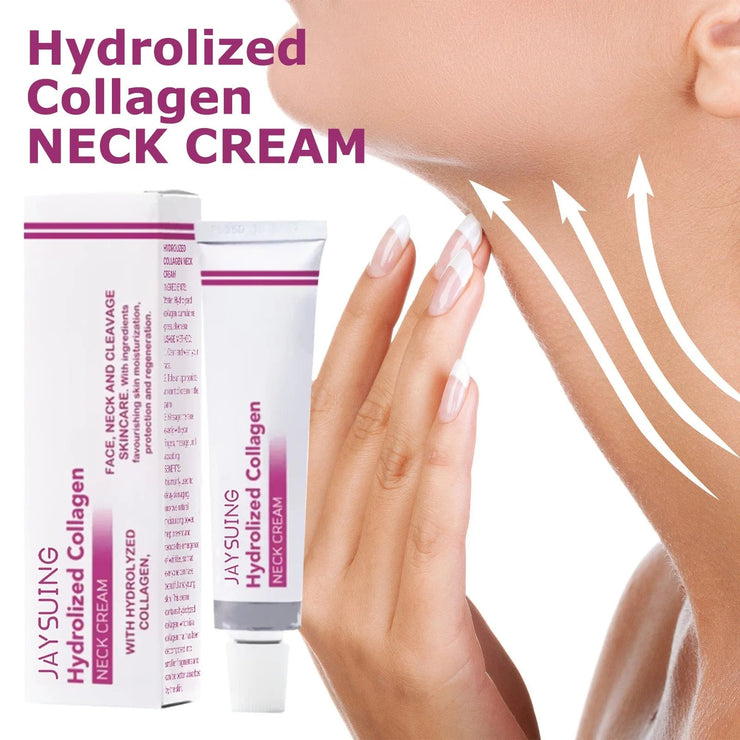 Neck Lines Protein Cream Collagen Eliminate Neck Fine Lines Anti-ageing Lift Rejuvenation Nourish Eliminate Double Chin SkinCare JONNY