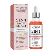 Collagen serum bottle with a dropper, showcasing its hydrating and anti-aging properties. The serum helps to improve skin elasticity, reduce wrinkles, and promote a youthful glow. Suitable for all skin types, this nourishing product provides deep hydration and supports skin rejuvenation.