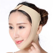 Elastic Face Slimming Bandage V Line Face Shaper Women Chin Cheek Lift Up Belt Facial Massager Strap Face Skin Care Tools Beauty JONNY