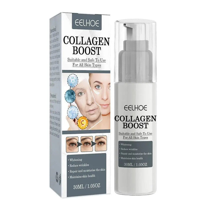 1/2pcs 30ml Collagen Boost Firming Essence Cream Fade fine lines Face brightening lightining Serum Cream skin care for women JONNY