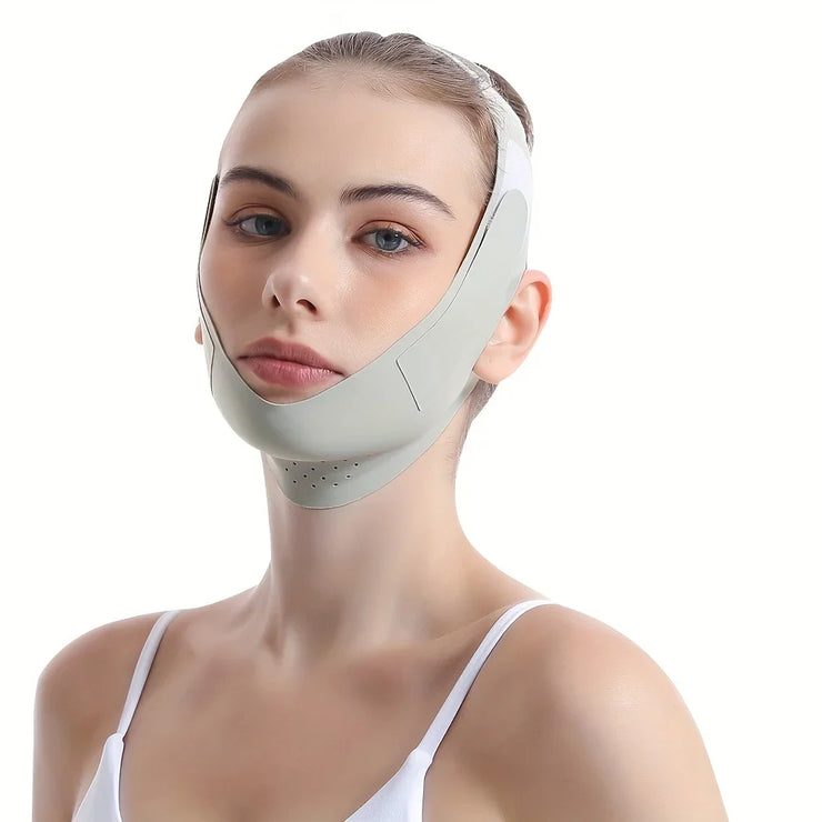 Bandage amincissant réutilisable pour le visage en V pour femme, ceinture de levage du menton et des joues, sangle de massage du visage, soins de la peau, outils de beauté