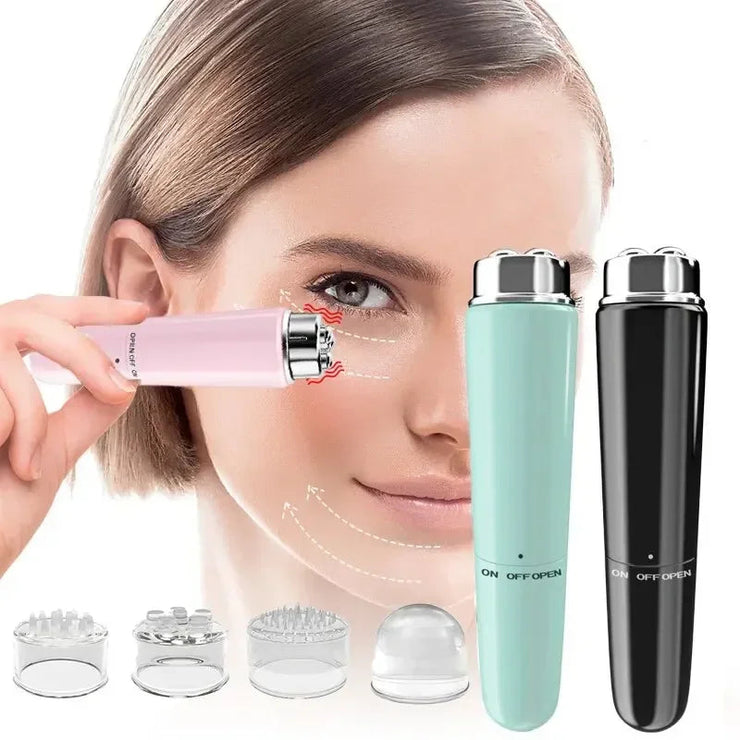 Electric Facial Massager Micro Vibration Eye Beauty Instrument For Relax Eye Dark Circles Eye Bags Puffiness Eye Massage JONNY