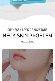 10pcs Hyaluronic Acid Neck Mask Collagen Firming Neck Masks Nourishing Brightening Beauty Moisturizing Necks Skin Care