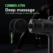 Electric Massage Gun Deep Tissue Facial Massgaer 8 Heads Arms Back Leg Muscle Relaxing For Body Back Arm Sport Fitness JONNY