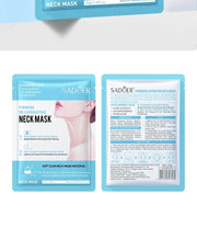 10pcs Hyaluronic Acid Neck Mask Collagen Firming Neck Masks Nourishing Brightening Beauty Moisturizing Necks Skin Care