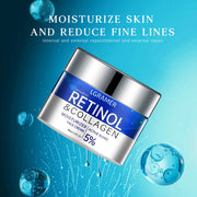 Retinol Collagen Face Cream Repairing Skin Moisturizing Hyaluronic Acid Younger Smooth Wrinkles Face Skin Care Cosmetic 30g/60g JONNY