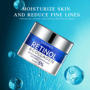 Retinol Collagen Face Cream Repairing Skin Moisturizing Hyaluronic Acid Younger Smooth Wrinkles Face Skin Care Cosmetic 30g/60g JONNY